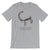 Long Horn Petroglyph / Light Unisex Short Sleeve T-Shirt