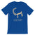 Long Horn Petroglyph / Dark Unisex Short Sleeve T-Shirt