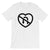 No U Turn / Light Unisex Short Sleeve T-Shirt