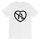 No U Turn / Light Unisex Short Sleeve T-Shirt