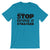 Stop Being A Stranger / Light Unisex Short Sleeve T-Shirt