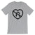 No U Turn / Light Unisex Short Sleeve T-Shirt