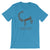 Long Horn Petroglyph / Light Unisex Short Sleeve T-Shirt