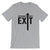 Emergency Exit Here / Light Unisex Short Sleeve T-Shirt