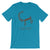 Long Horn Petroglyph / Light Unisex Short Sleeve T-Shirt