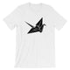 Origami Crane / Light Unisex Short Sleeve T-Shirt