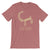 Long Horn Petroglyph / Dark Unisex Short Sleeve T-Shirt