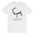 Long Horn Petroglyph / Light Unisex Short Sleeve T-Shirt