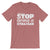 Stop Being A Stranger / Dark Unisex Short Sleeve T-Shirt