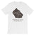 Paddle Man Petroglyph / Light Unisex Short Sleeve T-Shirt