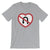 No U Turn, Color / Light Unisex Short Sleeve T-Shirt